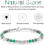 Boho beaded bracelet for women silver gold 7 inch adjustable 4