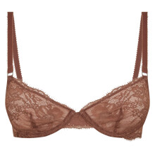 (34A, Terracotta) Ralph Lauren Womens/Ladies Demi Lace Bra