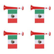 Colorful Stadium Cheering Horns Set Of 4 Piece Plastic Loud-05