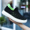 Boys Mesh Casual Shoes Green Size 4 5