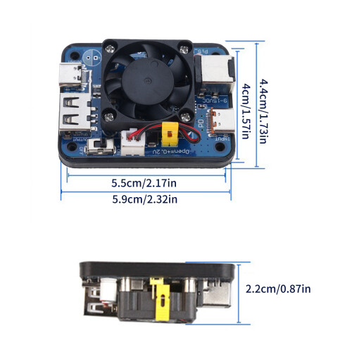 Module d'alimentation Stable 5V5A avec entrée PD pour cartes de 2