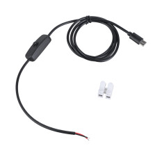 Type CREATE Link To 2 Pin Bare End Power Wire With Change-1.2m