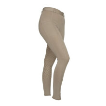(5-6 Years, Beige) Aubrion Girls Albany Horse Riding Tights