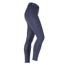 (5-6 Years, Navy) Aubrion Girls Albany Horse Riding Tights