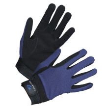 (S, Navy) Aubrion Childrens/Kids Mesh Riding Gloves