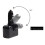 Double chargeur de voiture à Angle réglable, séparateur de prise 3