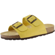 (5 UK, Sun Yellow) Sanosan Womens/Ladies Aston Leather Sandals