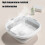 Collapsible Wash Basin Portable Folding Sink 1 Pack 6