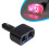 Double chargeur de voiture à Angle réglable, séparateur de prise 6