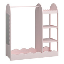 Portemanteau meuble d'entrée design pour enfants 100 x 94 x 38 cm rose 03_0010384