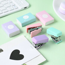 Conjunto de 6 mini grampeadores Karymi Macaroon