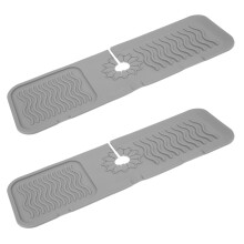 Tapis de robinet de cuisine antidérapant (2 pièces)