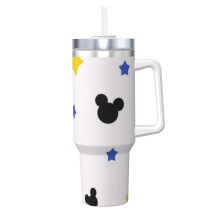 Mickey egér termosz rozsdamentes acélból, 40oz, fogantyúval és