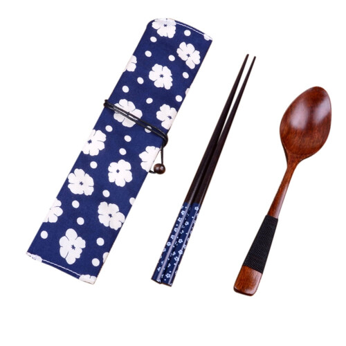 Wooden Vintage Spoon Set 2pcs