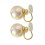 Non-Piercing Ear Clip Women's Minimalist Pearl-Style 1