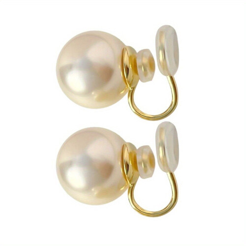 Non-Piercing Ear Clip Women's Minimalist Pearl-Style