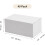 Verzenddozen 9x5x4 inch, wit, gegolfd, set van 40 2