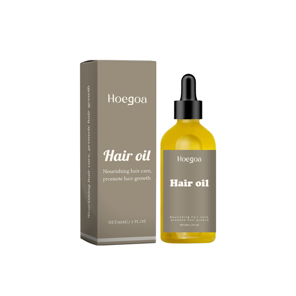 HOEGOA hair care essential oil improves frizzy hair, smooths and shines, hydrates, rosemary nourishing hair oil