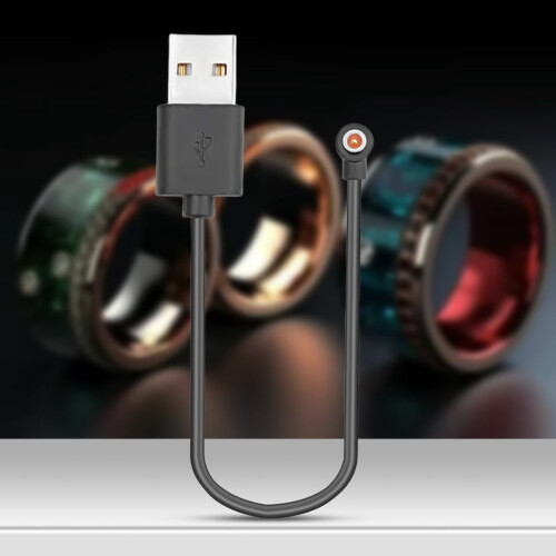 Cable de carga magnético de 4 mm para anillos inteligentes y pequeños 1
