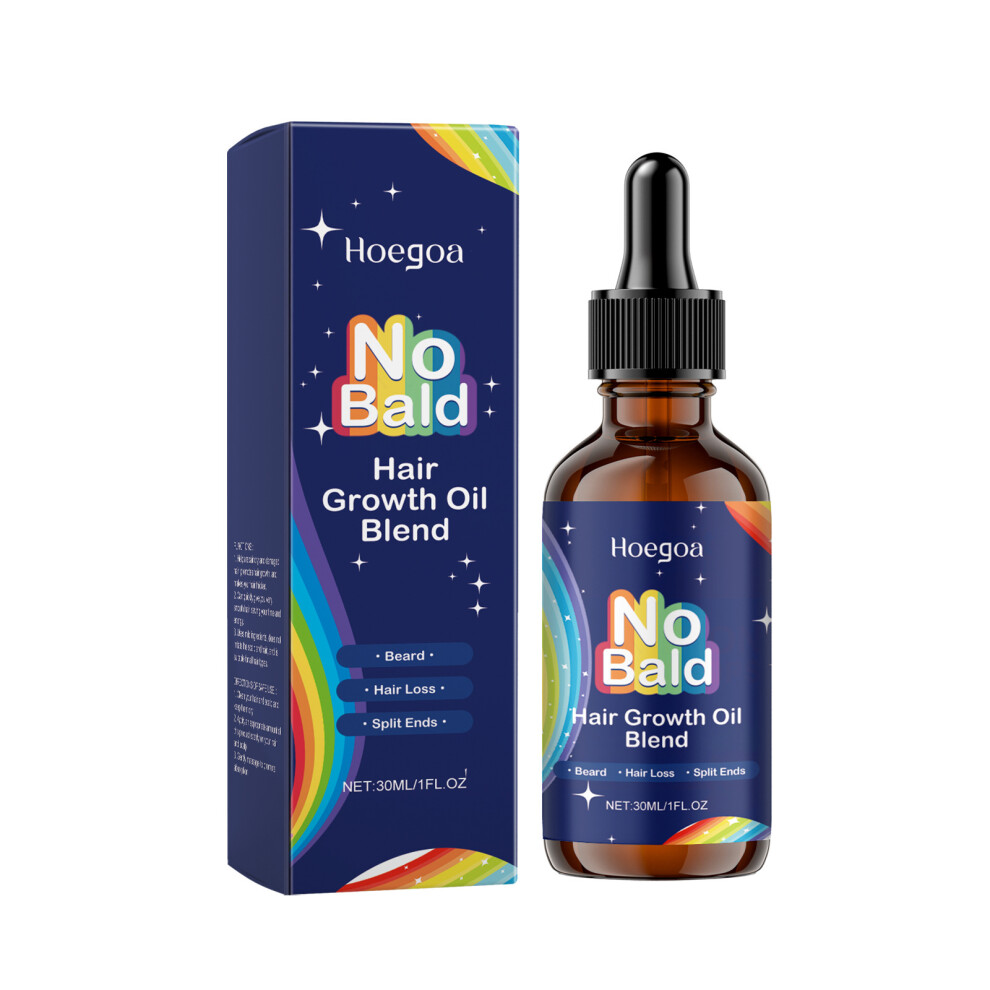 HOEGOA Hair Care Essential Oil Mildly nourishes dry and frizzy hair, natural gloss and smooth hair essential oil