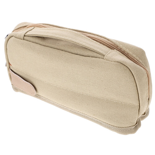 Student pencil bag canvas large capacity multifunctional