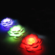 Mini LED Natlampe Batteridrevet Farveskiftende Soveværelse
