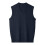 Men's V-Neck Sweater Vest Solid Color Relaxed Fit 4