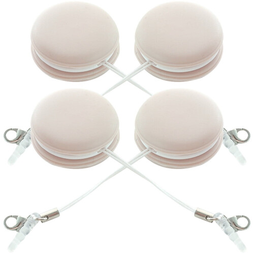 Pellicola detergente per schermo del telefono a forma di macaron (4 pezzi)