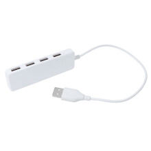 Cargador portátil de 4 puertos con concentrador USB Eease