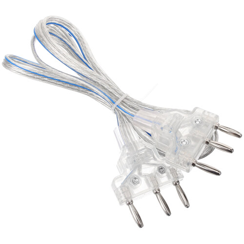 Epee body cord fencing cable clear 3-wire