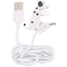 Dog-themed USB-C charging cable portable protector