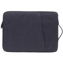 Laptophoes van polyester voor 15,6 inch laptops, draagbare tas