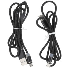 Magnetic Phone Cable 1m Data Sync Charging 2 PCS