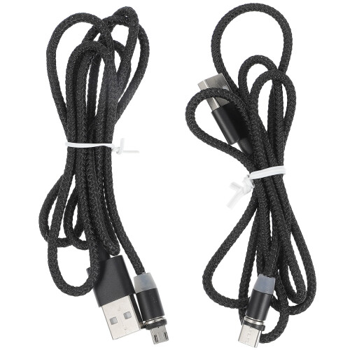 Magnetic Phone Cable 1m Data Sync Charging 2 PCS