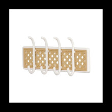 Mini Wall Hook for Model Furniture, White, Pack of 6