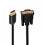 HDMI naar VGA-adapterkabel, 1080p met audio. 1