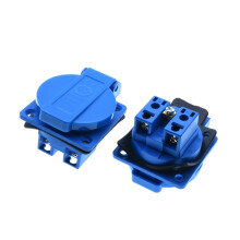Blue Generator Control Panel 16A 250V Waterproof Dustproof
