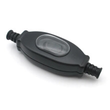 Wasserdichter Inline-Schalter, rundes 7-mm-Kabel, silberner Kontakt
