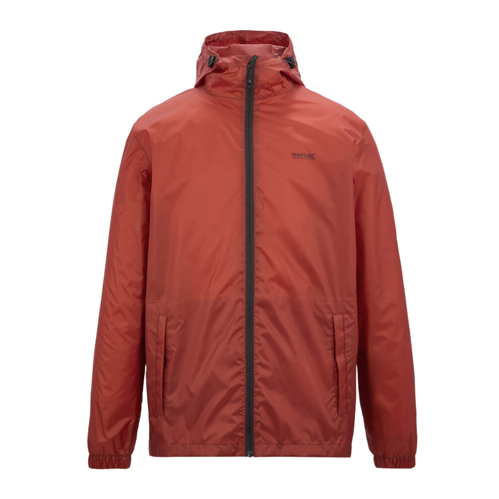Regatta (S, Brick) Mens Pack It Iii Waterproof Jacket