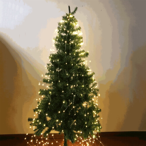 LED Christmas tree lights holiday decoration string 10m