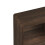 Commodes - HELLOSHOP26 - 80 x 28 x 103 cm - Effet noyer - 4 compartiments modulables - Push-to-Open 6