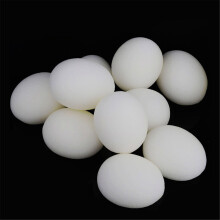 Novelty Magic Trick Soft Sponge Eggs Artificial Disappear-White