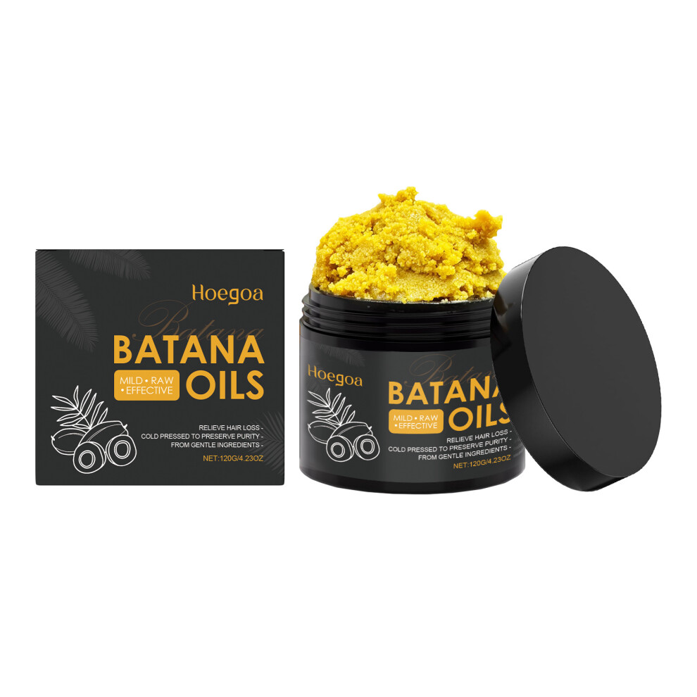 HOEGOA Batana Hair Oil Moisturizes and strengthens hair, improves frizzy hair, and smoothes hair texture