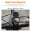 Base d'adaptateur de vélo en plastique et fer, accessoire 2 pièces 5