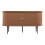 Buffet bas - HELLOSHOP26 - Buffetkommode - 140 x 40 x 75 cm - 2 Schiebetüren - Nussbaum-Effekt 2