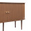 Buffet bas - HELLOSHOP26 - Buffetkommode - 140 x 40 x 75 cm - 2 Schiebetüren - Nussbaum-Effekt 4
