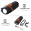 Farol dianteiro para bicicleta de montanha, acessório de plástico 4