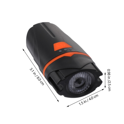 Farol dianteiro para bicicleta de montanha, acessório de plástico 1