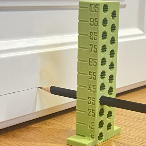 Height Scriber Tool With Secure Hole Feature Perfect For-Yellow 2