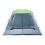 Gartenpavillon 305 x 305 x 213 cm grau / hellgrün 03_0011128 4
